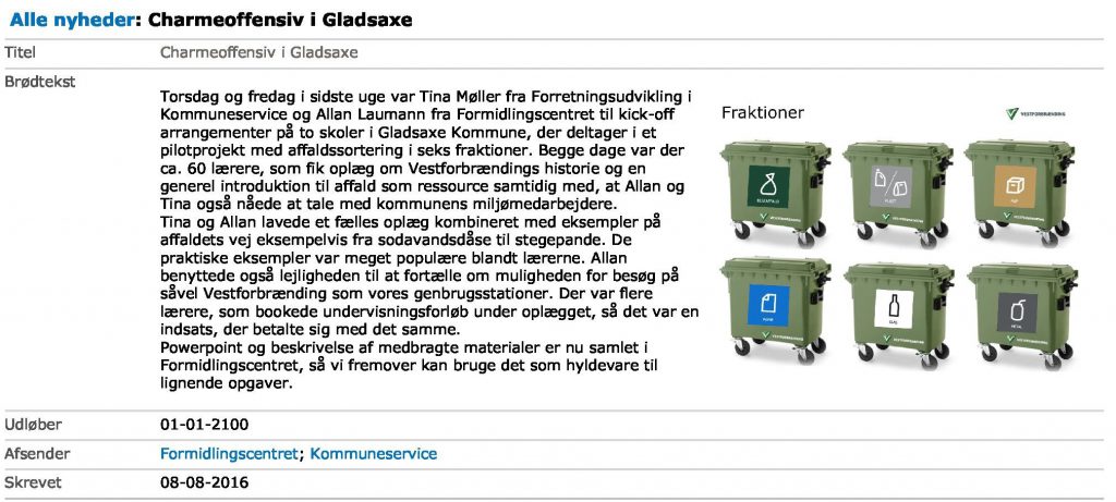 Charmeoffensiv i Gladsaxe